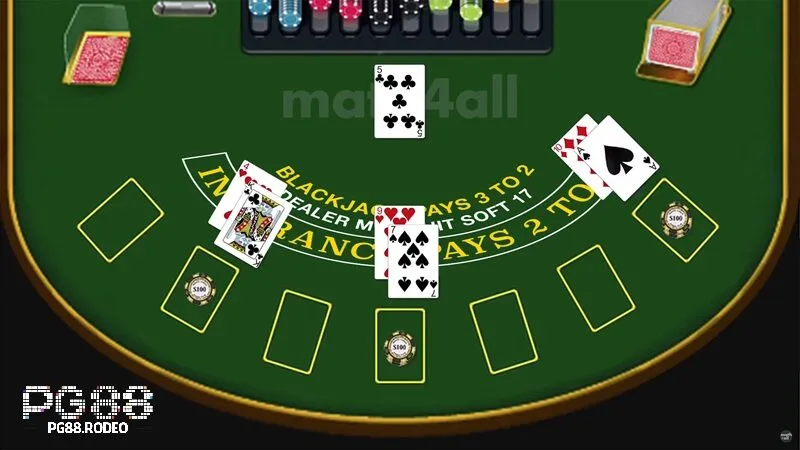 Blackjack PG88 | Đỉnh Cao Giải Trí Bài Cược Không Thể Bỏ Qua 4 Top sảnh chơi blackjack 3d tại pg88